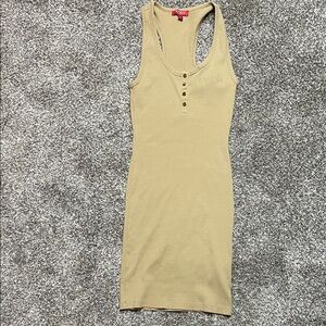 Guess Tan Sleeveless Dress
